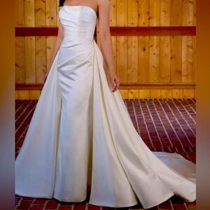 Wedding Dress Satin Beautiful